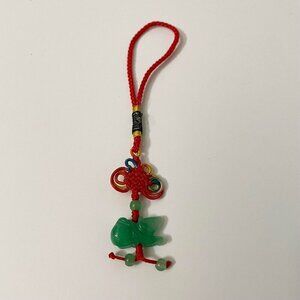 Chinese Zodiac Jade Rat Lucky Charm